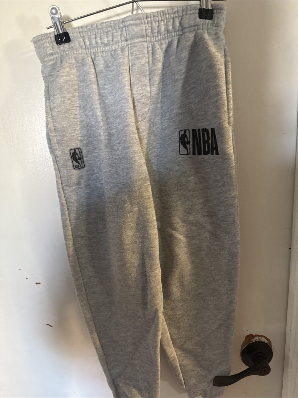 Nba Gray Sweats Size 8 Kids
